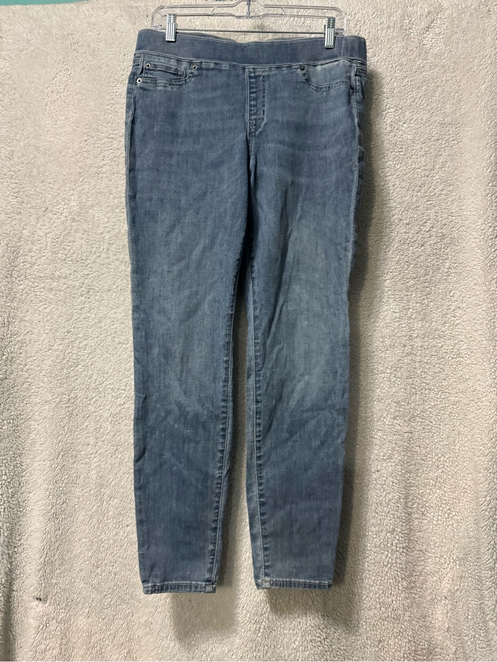Women Slim Stretch Jeans in Blue